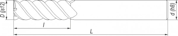DIN 844- (A,B) L-M-NH 50°